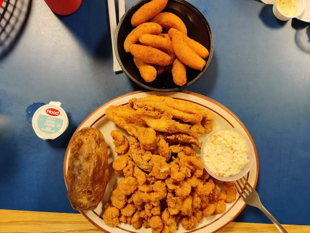 Fish and Shrimp Platter